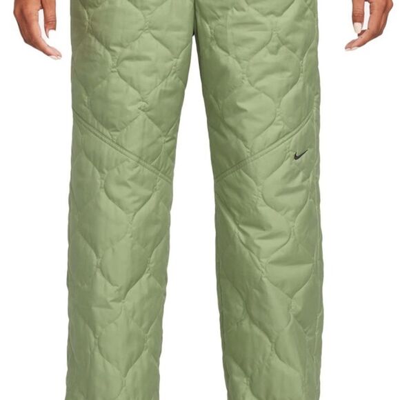 Nike Sportswear Women's Essential Quilted High-Waisted Open-Hem Pants - Picture 1 of 7